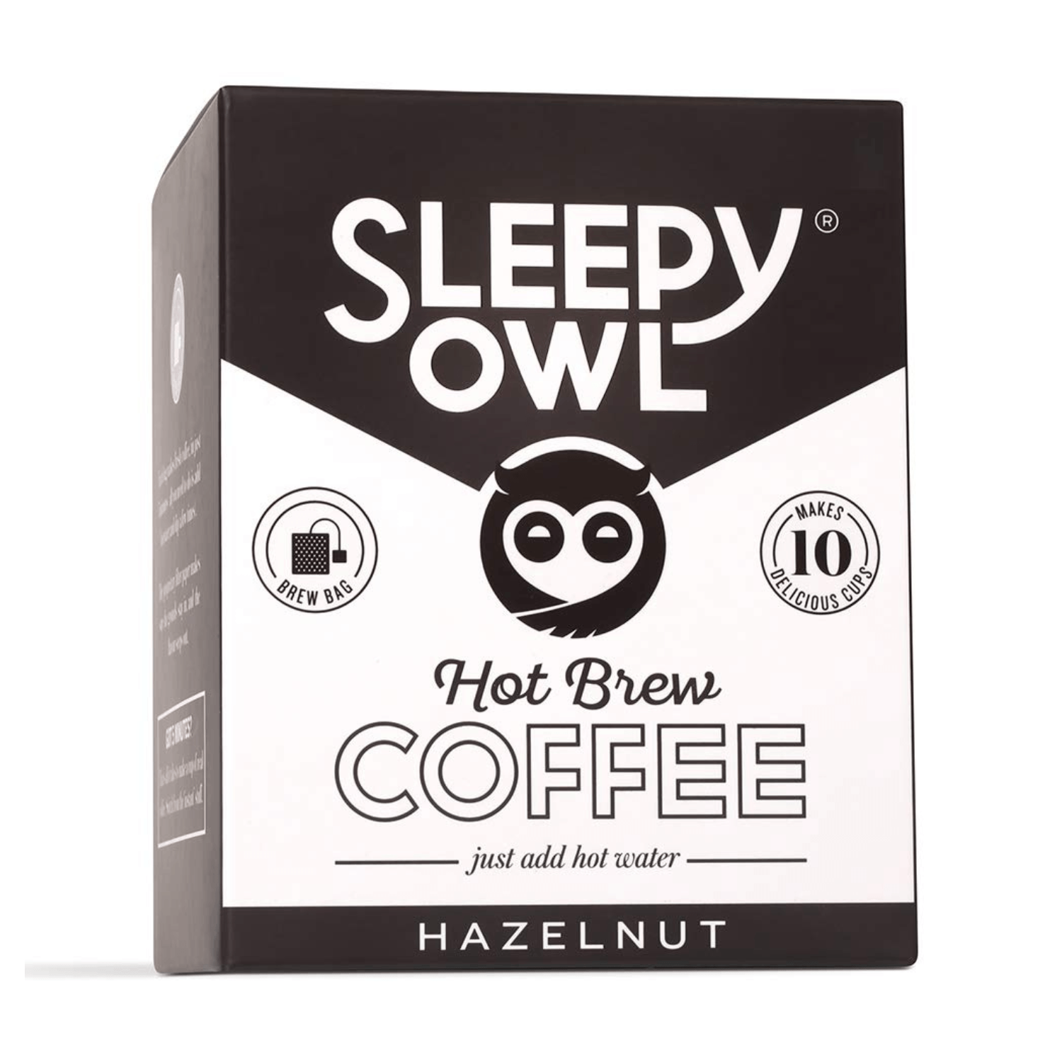 Buy Sleepy Owl Hot Brew Coffee Hazelnut Online at Best Price
